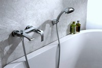 Установка импортного смесителя